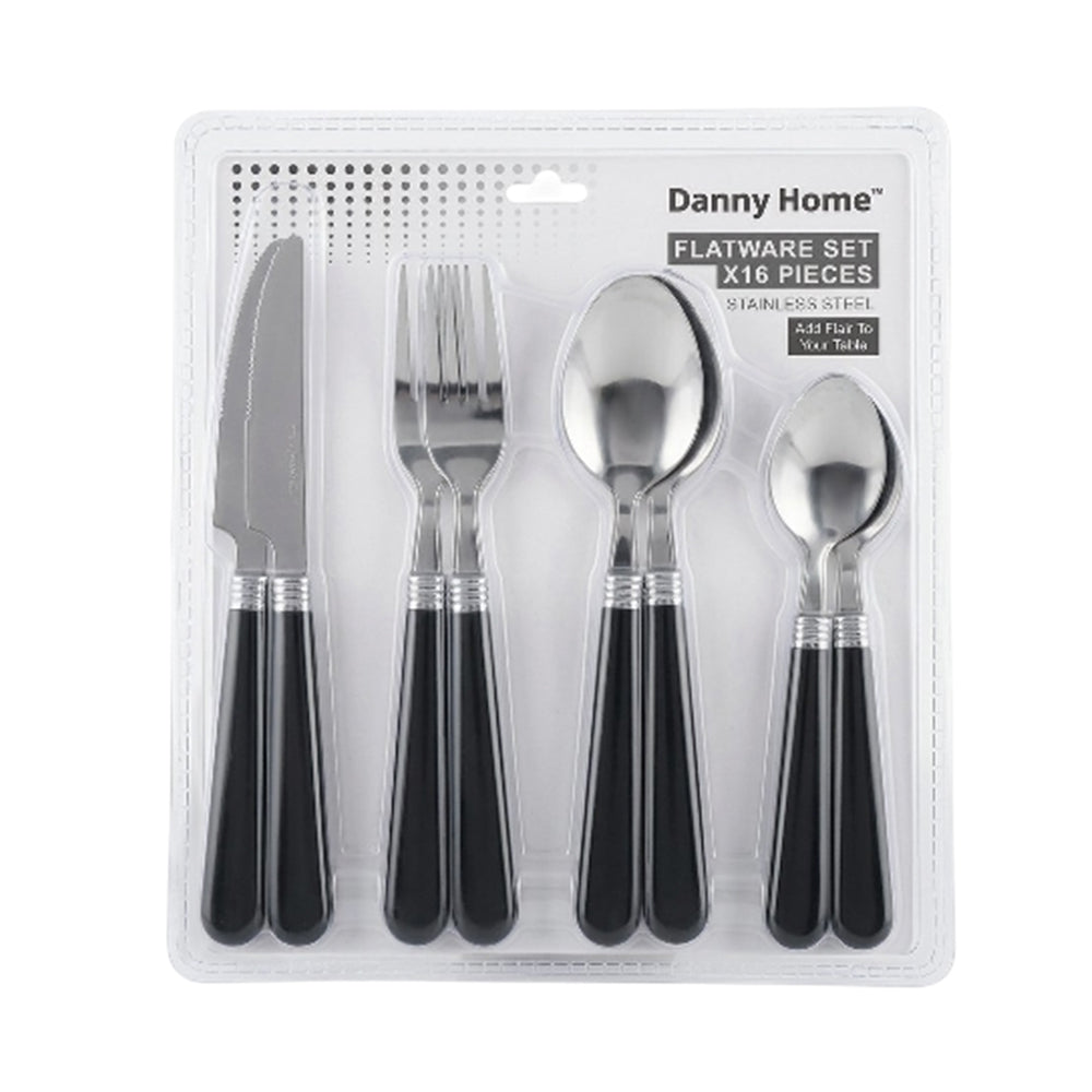 Danny Home 16-Pieces Stainless Steel Cutlery Set